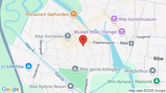 Erhvervslokaler til leje i Ribe - Foto fra Google Street View