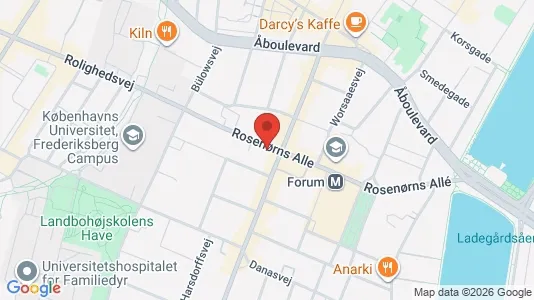 Erhvervslokaler til leje i Frederiksberg C - Foto fra Google Street View