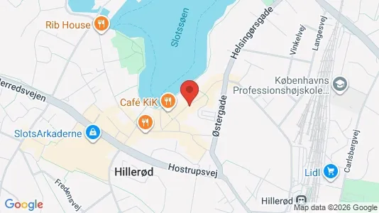 Erhvervslokaler til leje i Hillerød - Foto fra Google Street View