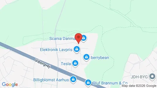 Erhvervslokaler til leje i Århus V - Foto fra Google Street View