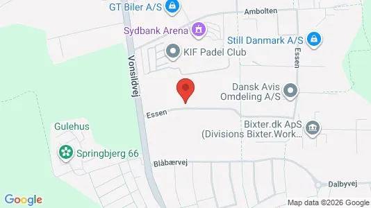 Erhvervslokaler til leje i Kolding - Foto fra Google Street View