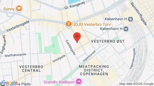 Erhvervslokaler til leje i Vesterbro - Foto fra Google Street View