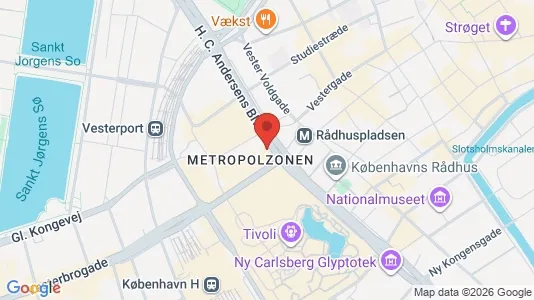 Erhvervslokaler til leje i Vesterbro - Foto fra Google Street View