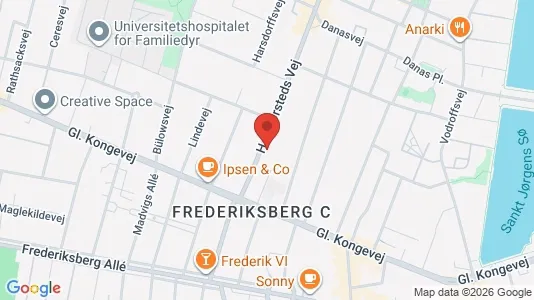 Erhvervslokaler til leje i Frederiksberg C - Foto fra Google Street View