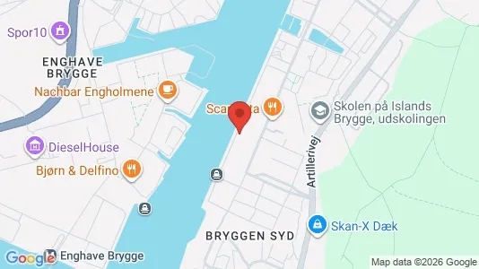 Erhvervslokaler til leje i København S - Foto fra Google Street View