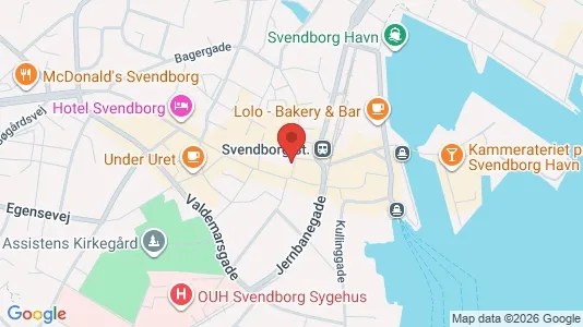 Erhvervslokaler til leje i Svendborg - Foto fra Google Street View