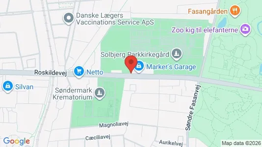 Erhvervslokaler til leje i Frederiksberg - Foto fra Google Street View