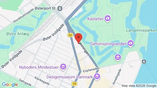 Erhvervslokaler til leje i København K - Foto fra Google Street View