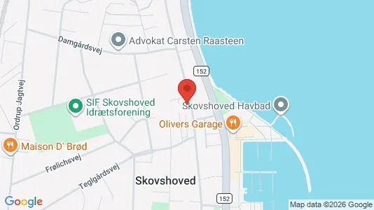Erhvervslokaler til leje i Klampenborg - Foto fra Google Street View