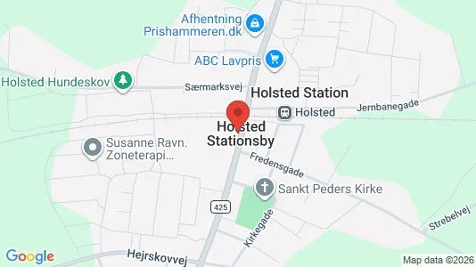 Erhvervslokaler til leje i Holsted - Foto fra Google Street View