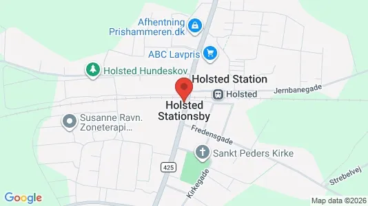 Erhvervslokaler til leje i Holsted - Foto fra Google Street View