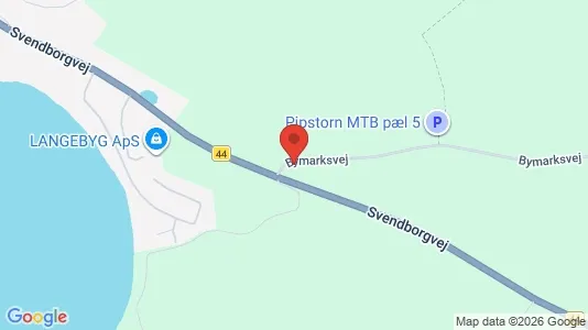 Erhvervslokaler til leje i Faaborg - kort over placeringen