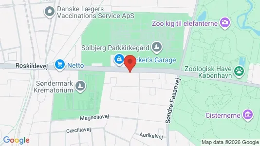 Erhvervslokaler til leje i Frederiksberg - Foto fra Google Street View