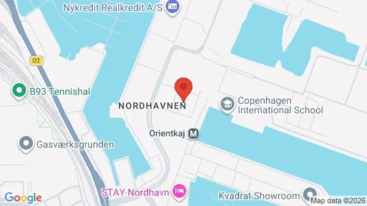 Erhvervslokaler til leje i Nordhavn - Foto fra Google Street View