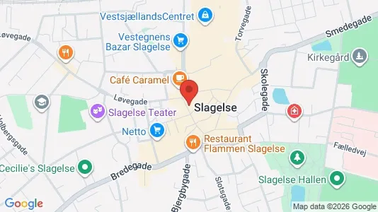 Erhvervslokaler til leje i Slagelse - Foto fra Google Street View