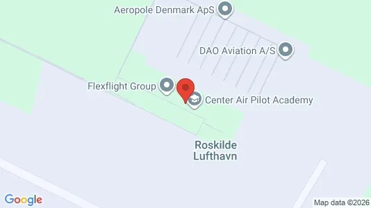 Erhvervslokaler til leje i Roskilde - kort over placeringen