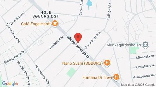 Erhvervslokaler til leje i Søborg - Foto fra Google Street View