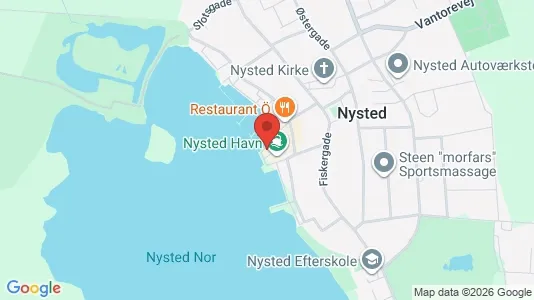 Erhvervslokaler til leje i Nysted - Foto fra Google Street View
