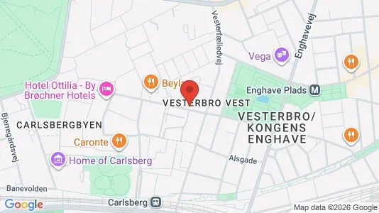 Erhvervslokaler til leje i Vesterbro - Foto fra Google Street View