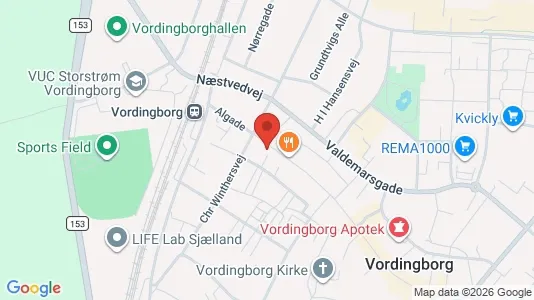 Erhvervslokaler til leje i Vordingborg - Foto fra Google Street View