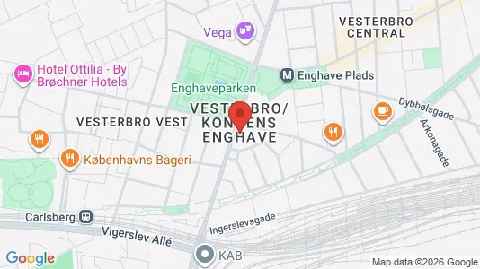 Erhvervslokaler til leje i Vesterbro - Foto fra Google Street View
