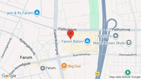 Erhvervslokaler til leje i Farum - Foto fra Google Street View