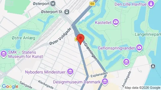 Erhvervslokaler til leje i København K - Foto fra Google Street View