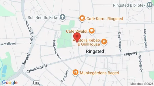 Erhvervslokaler til leje i Ringsted - Foto fra Google Street View