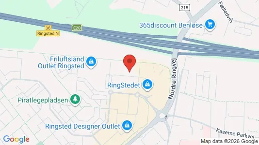 Erhvervslokaler til leje i Ringsted - Foto fra Google Street View