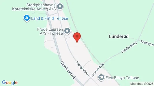 Erhvervslokaler til leje i Tølløse - Foto fra Google Street View