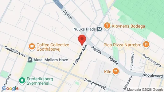 Erhvervslokaler til leje i Frederiksberg - Foto fra Google Street View