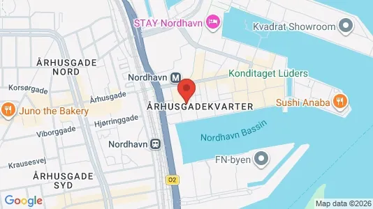Erhvervslokaler til leje i Nordhavn - Foto fra Google Street View