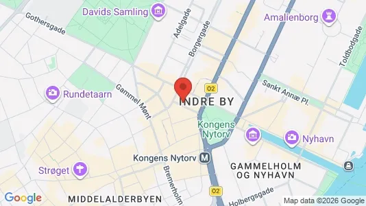 Erhvervslokaler til leje i København K - Foto fra Google Street View