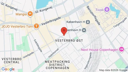 Erhvervslokaler til leje i Vesterbro - Foto fra Google Street View