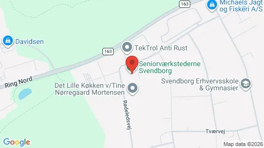 Erhvervslokaler til leje i Svendborg - Foto fra Google Street View
