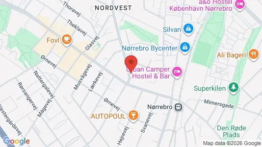 Erhvervslokaler til leje i København NV - Foto fra Google Street View