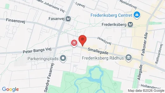 Erhvervslokaler til leje i Frederiksberg - Foto fra Google Street View