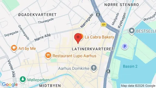 Kontorlokaler til leje i Århus C - Foto fra Google Street View