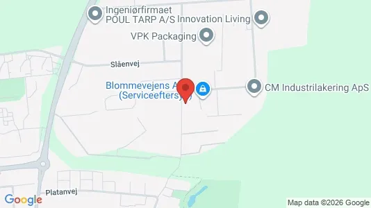 Erhvervslokaler til leje i Randers NØ - Foto fra Google Street View