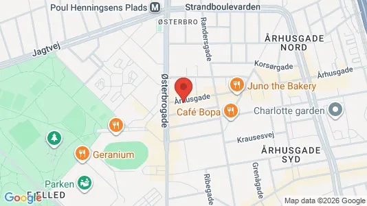 Erhvervslokaler til leje i Østerbro - Foto fra Google Street View