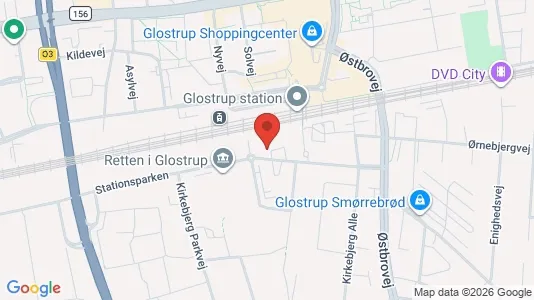 Erhvervslokaler til leje i Glostrup - Foto fra Google Street View