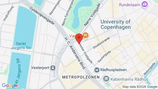 Erhvervslokaler til leje i Vesterbro - Foto fra Google Street View