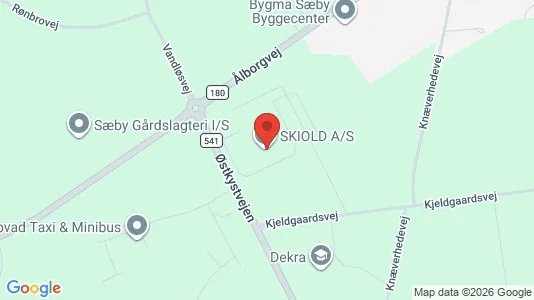 Erhvervslokaler til leje i Sæby - Foto fra Google Street View