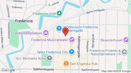 Erhvervslokaler til leje i Fredericia - Foto fra Google Street View