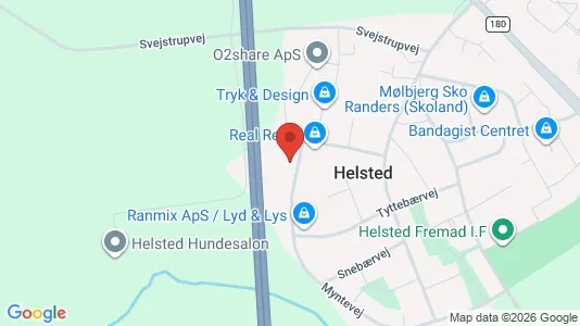 Lagerlokaler til leje i Randers NV - Foto fra Google Street View