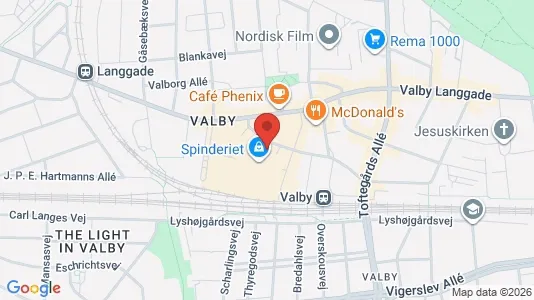 Kontorlokaler til leje i Valby - Foto fra Google Street View