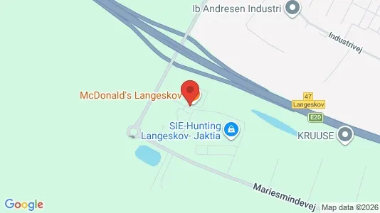 Erhvervslokaler til leje i Langeskov - Foto fra Google Street View