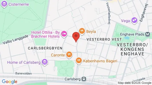 Erhvervslokaler til leje i Vesterbro - Foto fra Google Street View