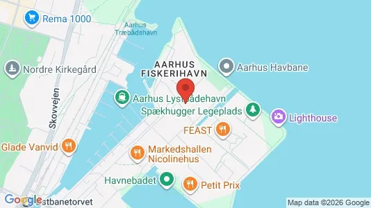 Erhvervslokaler til leje i Århus C - Foto fra Google Street View