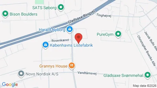 Erhvervslokaler til leje i Søborg - Foto fra Google Street View